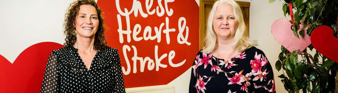 Partner Maybeth Shaw and NI Chest Heart & Stroke